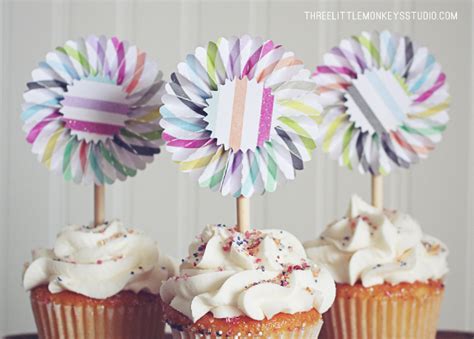 25 Diy Cupcake Toppers For A Variety Of Special Occasions