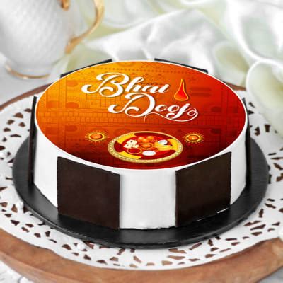 Buy Send Festive Bhai Dooj Cake Half Kg Online Igp Hd