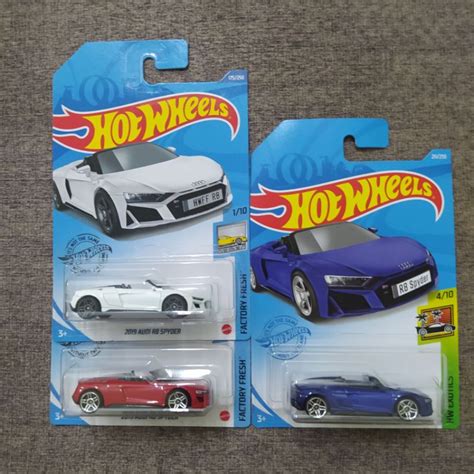 Hot Wheels Audi R Spyder Factory Fresh Hw Exotics Shopee Malaysia