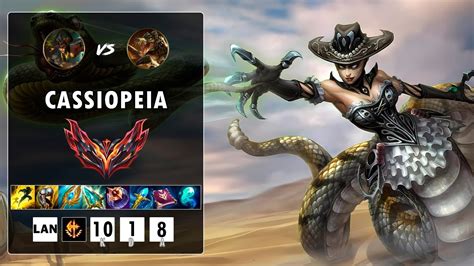 Cassiopeia Vs Renekton La Cassiopeia Top Del Mundo Stompea A Su