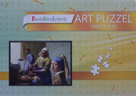 J Vermeer Collage Stukjes Legpuzzels