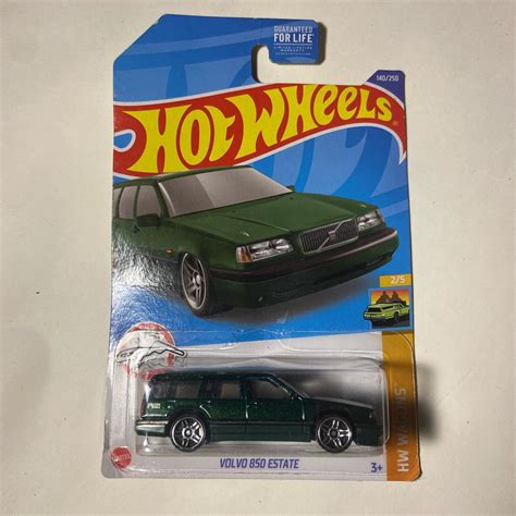 Hot Wheels Volvo Estate Rough Card Matchbox Depop