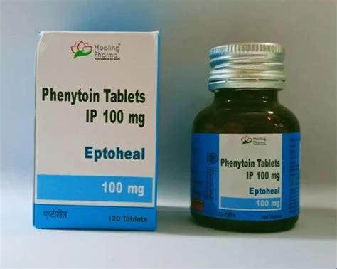 EPTOHEAL Phenytoin Sodium 100 Mg Tablets At Rs 232 Bottle Epsolin