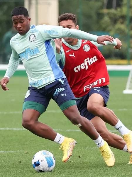 Endrick é relacionado para clássico do Palmeiras