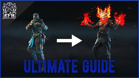 For Honor The Ultimate Shinobi Guide Becoming A God Part 2 Youtube