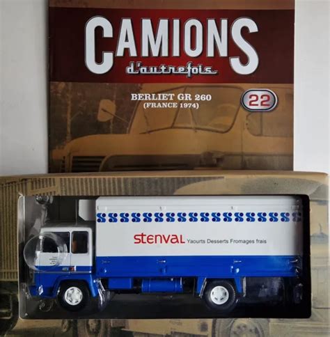 ALTAYA IXO 1 43 Camions D Autrefois 22 Berliet GR 260 Stenval EUR