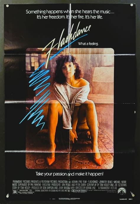 Flashdance (1983) – Original One Sheet Movie Poster - Hollywood Movie ...