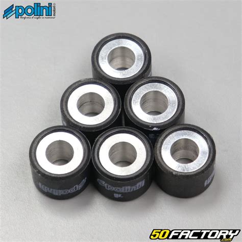 Galets polini 15x12mm 3g mbk nitro booster pièce 50cc pas chère