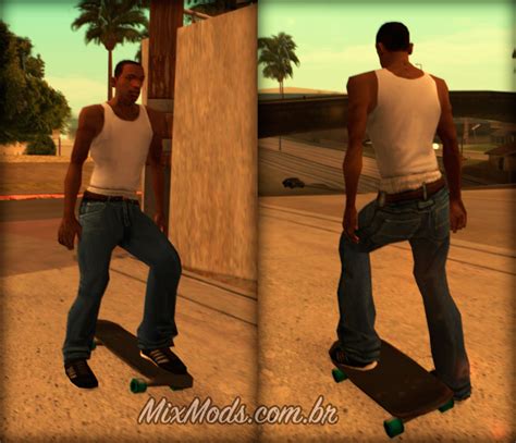 Skateboarding Mod Mod De Skate Para GTA SA MixMods Mods Para