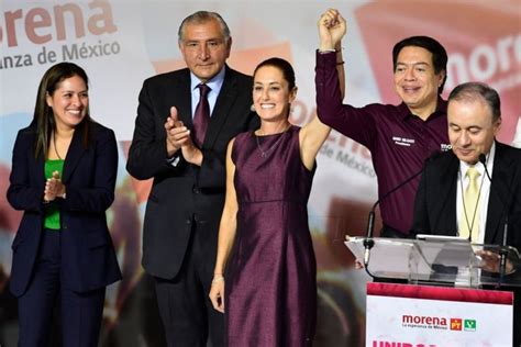 El Partido De L Pez Obrador Elige A Claudia Sheinbaum Como Su Candidata