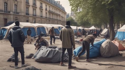 Paris Migrant Camp Eviction Raises Concerns Of Social Cleansing Ahead