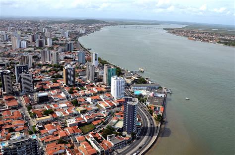 Blog Minha Terra Sergipe Vista A Rea Da Cidade De Aracaju Banhada