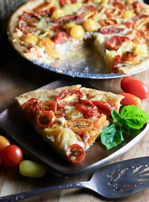 Southern Style Cherry Tomato Pie Recipe