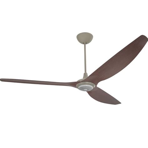 Big Ass Fans Haiku Gen Satin Nickel Ceiling Fan With Cocoa