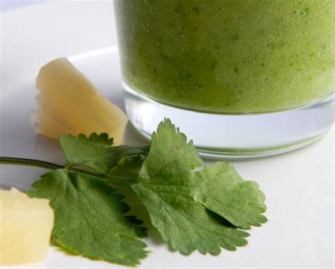 Pineapple Cilantro Smoothie