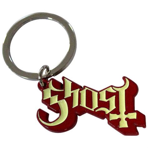 GHOST - Logo Red Shadow - Key Ring