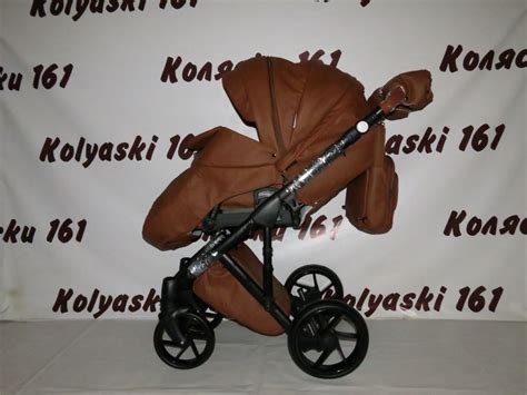 Кожаная коляска 3 в 1 2018 год Bebe-Mobile Marconi BE4