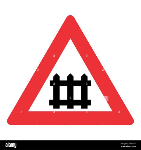 Red Triangle Road Sign Stock Vector Image And Art Alamy