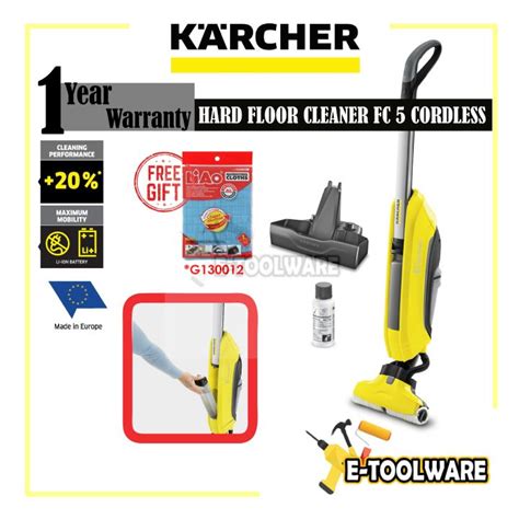 Karcher FC5 Cordless Hard Floor Cleaner | Lazada