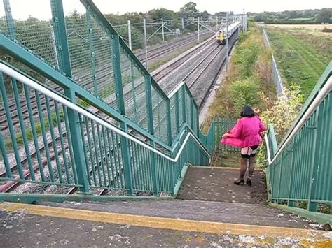 Flashing A Train Part Gay Crossdresser Crossdresser Porn Feat DonnaCDUK XHamster