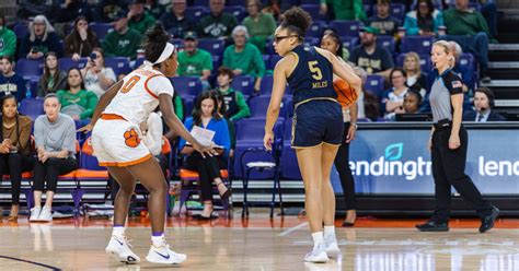 Observations Notre Dame Wbb Hangs On To Beat Clemson