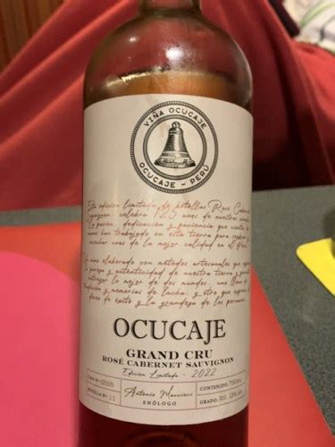 Ocucaje Ocucaje Grand Cru Edition Limitada Cabernet Sauvignon Ros