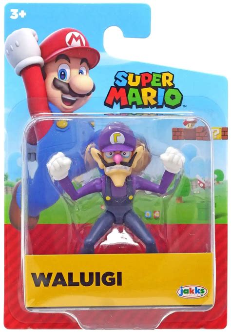 World Of Nintendo Super Mario Waluigi 2 5 Mini Figure Jakks Pacific