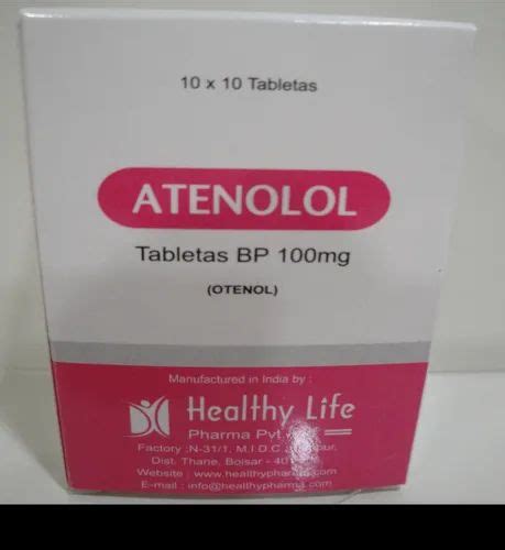 Otenol Atenolol Tablets I P Mg At Stripe In Mumbai Id