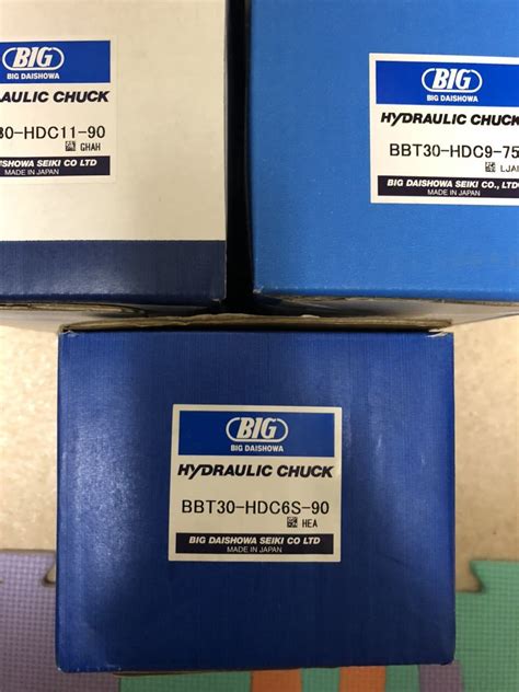 BIG 大昭和 HYDRAULIC CHUCK BBT30 5個 セット ////no.4 .(その他)｜売買されたオークション情報 ...