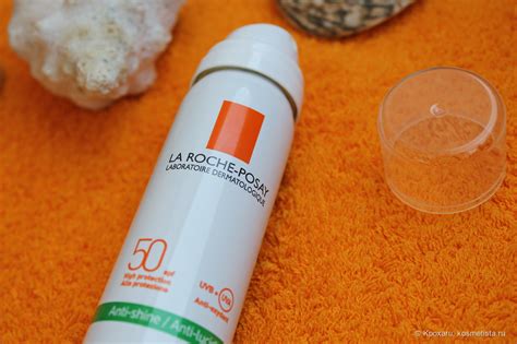 Anthelios матирующий спрей-вуаль для лица SPF 50 от La Roche-Posay ...
