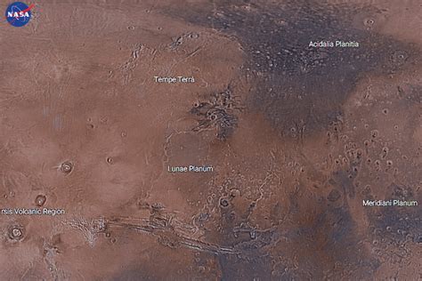 Explore Mars With NASA's Google Earth-Like Map - NBC News