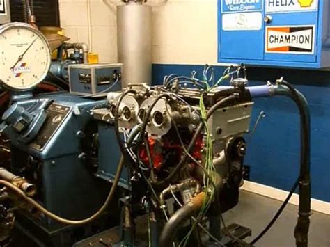 Dyno Testing Fia Historic 1600 Lotus Twin Cam Engine Youtube