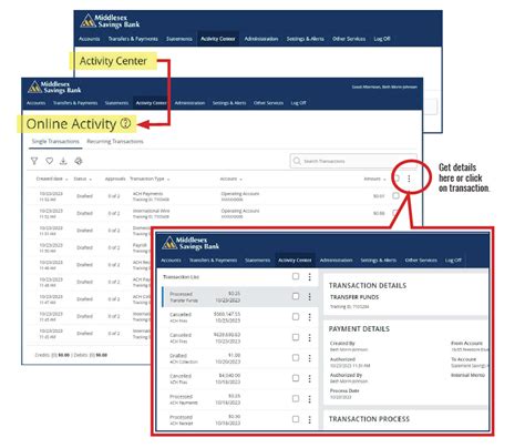 Online Banking Update Ma Digital Services Middlesex Savings