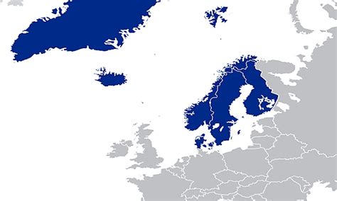 Nordic Countries - WorldAtlas.com