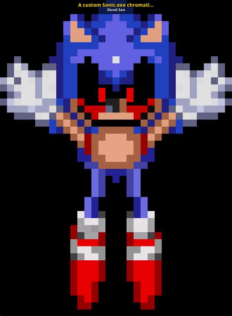 A Custom Sonic Exe Chromatic Yeah [friday Night Funkin] [modding Tools]