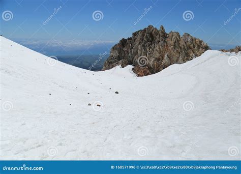 Mt.Taranaki Summit stock photo. Image of landmark, peak - 160571996