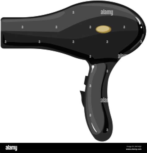 Beauty Hair Dryer Cartoon Vector Illustration Stock Vector Image Art