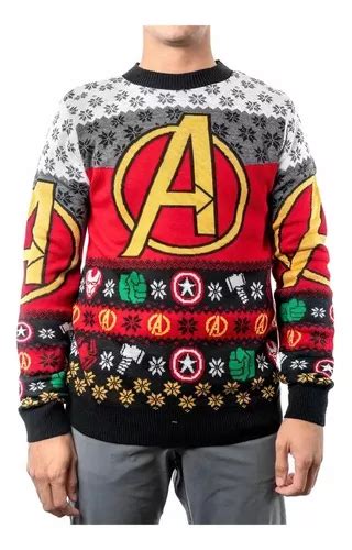 Su Ter Navide O Unisex Ugly Sweater Avengers Env O Gratis