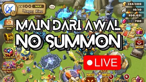 LIVE MAIN DARI AWAL NO SUMMON FARMING SANTAI SHARING Summoners