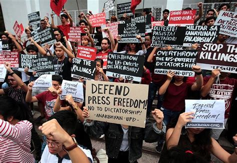 Duterte Tirades Vs Media No Threat To Press Freedom Palace Says