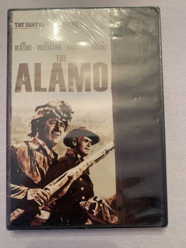 The Alamo Dvd Brand New John Wayne Richard Widmark Widescreen 1960