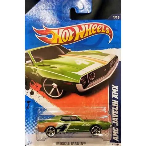 Hot Wheels Muscle Mania Amc Javelin Amx Universo Hot Wheels