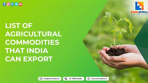 List Of Agriculture Products Exported From India