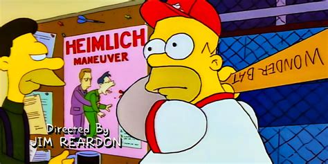 The Simpsons: A "Homer At The Bat" Joke Actually Saved Children's Lives