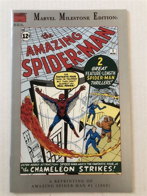 Marvel Milestone Edition Amazing Spider Man 1 Reprint Of 1962 First