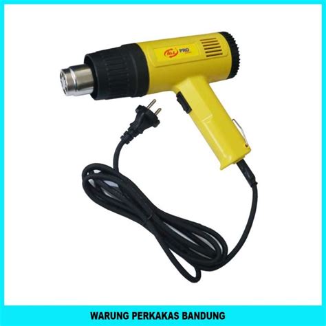 H L Hot Gun TERLARIS Pemanas Plastik Segel 1600 Watt Heat Gun Air Pistol Panas Murah GARANSI