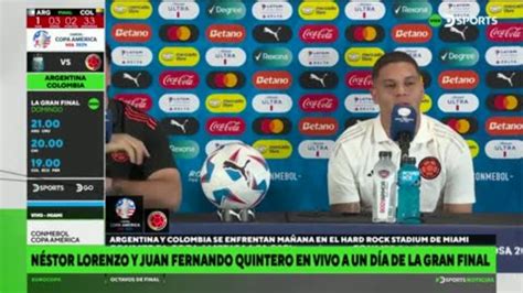 El Mensaje De Juanfer Quintero Para El Pueblo Colombiano DSPORTS