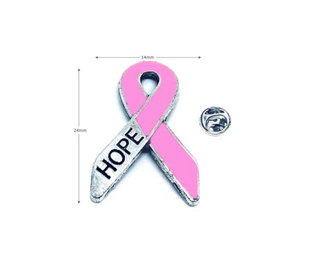 Hope Breast Cancer Awareness Pin FINOX Brooch Pin FAWB 021