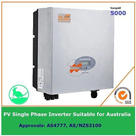 5000w Single Phase Grid Tie Solar Inverter 230vac Transformerless Dc To Ac On Grid With Lcd