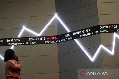 Ihsg Rabu Dibuka Naik Tipis Poin Antara News